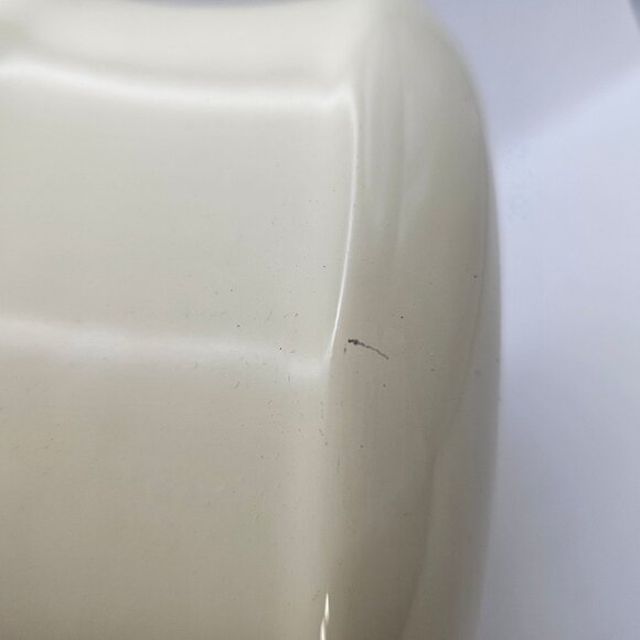 Vintage 1983 2 Qt Whistling Tea Kettle Porcelain Enamel Ivory W/Box Towle - Picture 12 of 16